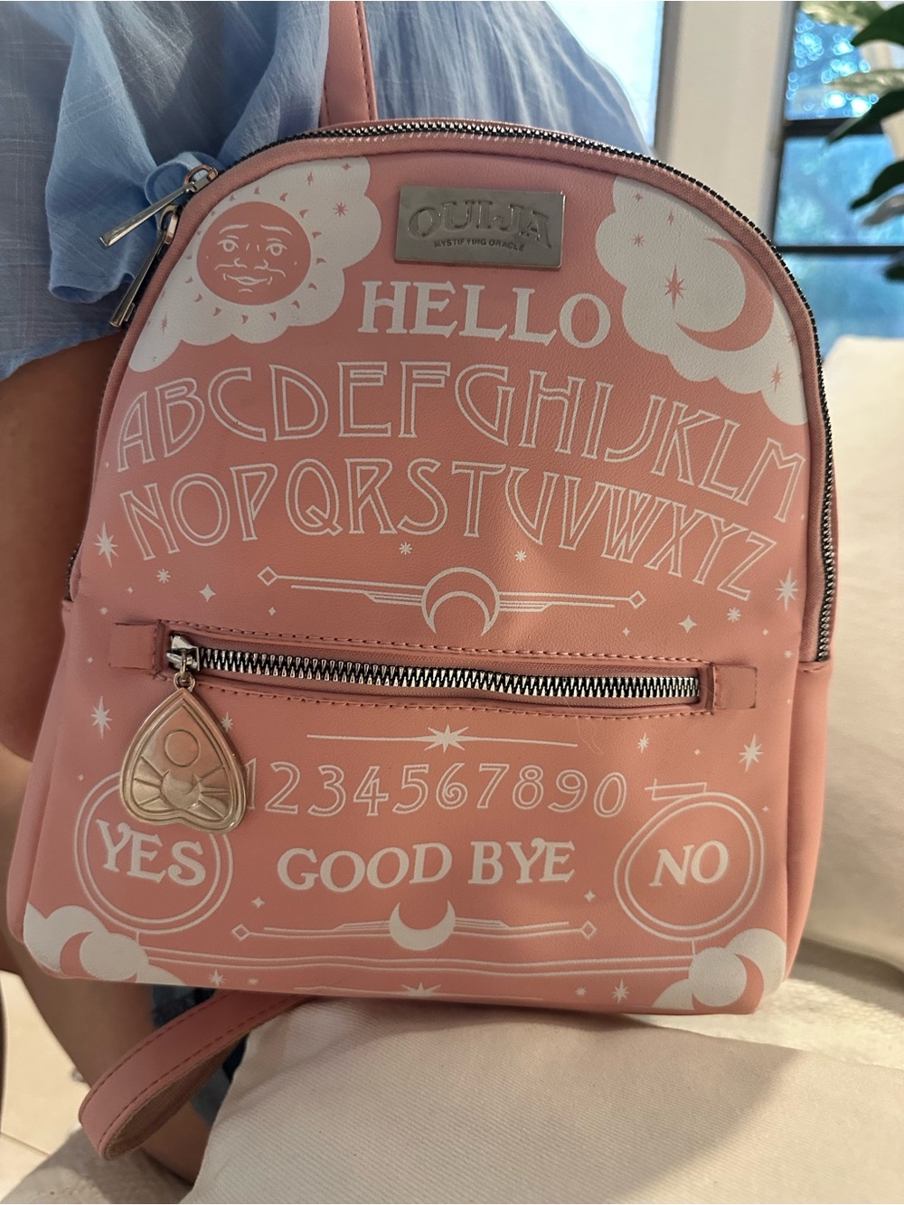 Outta Kids Pink Ouija Mini Backpack